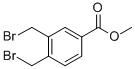 Structure of METHYL 3,4-BIS(BROMOMETHYL)BENZOATE