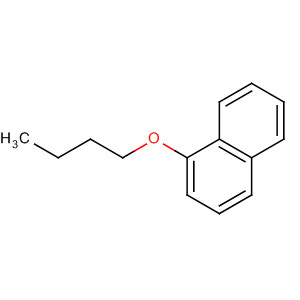 Structure of Naphthalene, 1-butoxy-