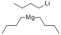 Structure of TRI-N-BUTYLLITHIUM MAGNESATE, 0.7M IN &