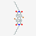 Structure of N,N'-di-(n-octyl)-1,7-dibroMoperylene-3,4:9,10-tetracarboxylic acid bisiMide
