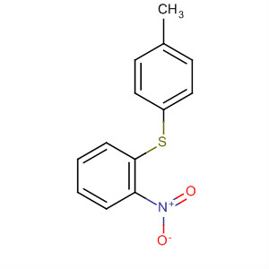 Benzene, 1-[(4-methylphenyl)thio]-2-nitro-结构式