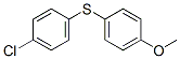 Structure of 1-chloro-4-(4-methoxyphenyl)sulfanyl-benzene