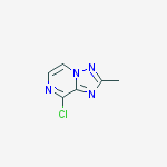 Structure of 8-Chloro-2-methyl-[1,2,4]triazolo[1,5-a]pyrazine