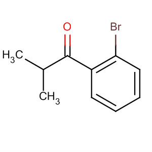 Structure of 1-Propanone, 1-(2-bromophenyl)-2-methyl-