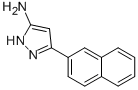 Structure of 5-NAPHTHALEN-2-YL-2H-PYRAZOL-3-YLAMINE