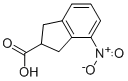 Structure of 1H-Indene-2-carboxylicacid, 2,3-dihydro-4-nitro-