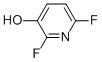 Structure of 2,6-difluoropyridin-3-ol