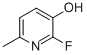 Structure of 2-FLUORO-3-HYDROXY-6-PICOLINE