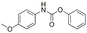 Structure of phenyl N-(4-methoxyphenyl)carbamate