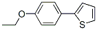 Structure of THIOPHENE,2-(4-ETHOXYPHENYL)-