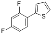 Structure of 2-(2,4-DIFLUOROPHENYL)THIOPHENE