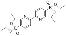 Structure of TETRAETHYL 2,2-BIPYRIDINE-5,5-BISPHOSPHONATE