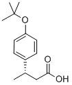 Structure of (S)-3-(4-TERT-BUTOXYPHENYL) BUTANOIC ACID