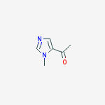 Structure of 5-acetyl-1-methylimidazole