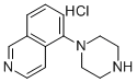 Structure of 5-(1-piperazinyl)-isoquinoline HCl