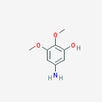 5-amino-2,3-dimethoxyphenol结构式