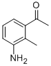 Structure of Ethanone,1-(3-amino-2-methylphenyl)-