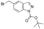 1-BOC-5-溴甲基吲唑结构式