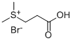 Structure of (2-CARBOXYETHYL)DIMETHYLSULFONIUM BROMIDE