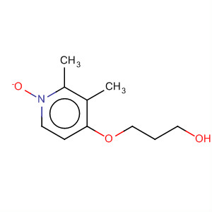 1-Propanol, 3-[(2,3-dimethyl-1-oxido-4-pyridinyl)oxy]-结构式