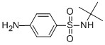Structure of N-tert-Butyl 4-Aminophenylsulfonamide