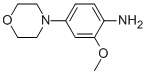 2-甲氧基-4-吗啡啉基苯胺结构式