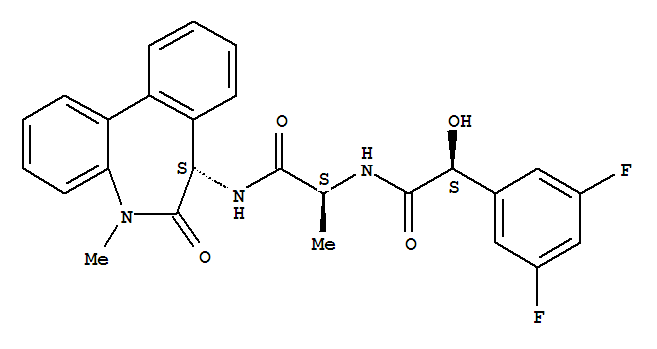 Structure of LY411575