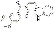 Structure of 2,3-Dimethoxyindolo[2,3:3,4]pyrido[2,1-b]quinazolin-5(13H)-one