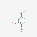 Structure of methyl 4-cyano-3-methoxybenzoate