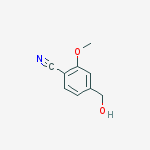Structure of 4-(hydroxymethyl)-2-methoxyBenzonitrile