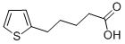 Structure of 5-(2-THIENYL)PENTANOIC ACID