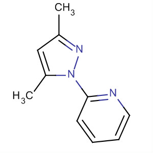Structure of Pyridine, 2-(3,5-dimethyl-1H-pyrazol-1-yl)-
