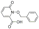 Structure of 2-Pyridinecarboxylic acid, 1,6-dihydro-6-oxo-1-(phenylmethoxy)-