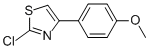 2-CHLORO-4-(4-METHOXYPHENYL)THIAZOLE结构式