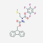 Structure of Fmoc-D-Met-OPfp