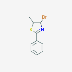 Thiazole, 4-bromo-5-methyl-2-phenyl-结构式