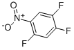 Structure of 1,2,4-Trifluoro-5-nitrobenzene