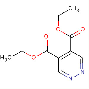 Structure of 4,5-Pyridazinedicarboxylic acid, diethyl ester