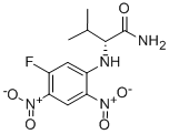 Structure of N(ALPHA)-(2 4-DINITRO-5-FLUOROPHENYL)-