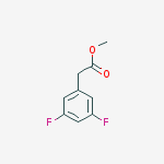 Structure of Methyl 3,5-difluorophenylacetate