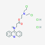 Structure of Amustaline Dihydrochloride