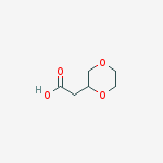 Structure of 1,4-Dioxane-2-acetic acid