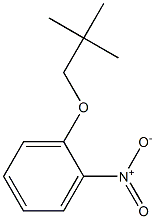 Structure of 1-(neopentyloxy)-2-nitrobenzene