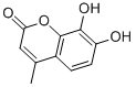 Structure of 7,8-DIHYDROXY-4-METHYLCOUMARIN