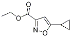 Structure of Ethyl 5-Cyclopropylisoxazole-3-carboxylate