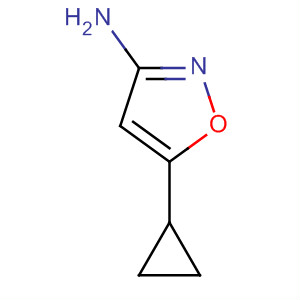 5-环丙基异恶唑-3-胺结构式