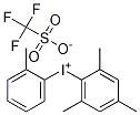 Structure of (2-Methylphenyl)(2,4,6-trimethylphenyl)iodonium triflate