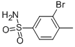 Structure of 3-Bromo-4-methylbenzenesulphonamide