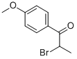 Structure of 4-METHOXY-BETA-BROMOPROPIOPHENONE