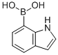 Structure of Indole-7-boronic acid